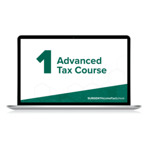 Advanced I Tax Course