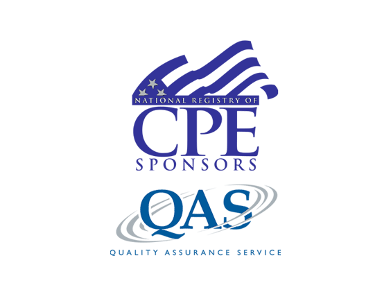 Credentials badge for CPE and QAS.
